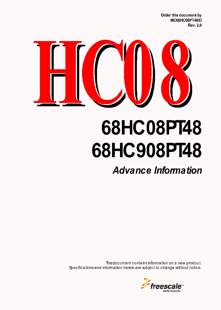 MC68HC908PT48CFU_3186447.PDF Datasheet