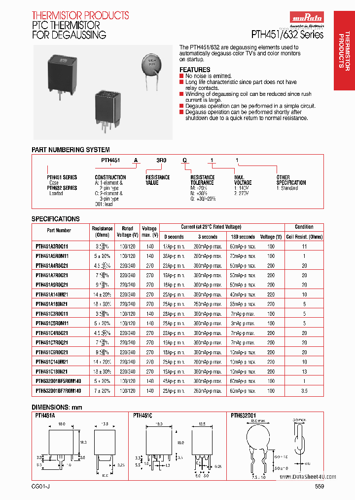 PTH451A_3188036.PDF Datasheet
