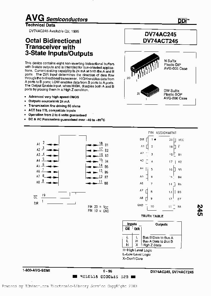 DV74ACT245N_3189250.PDF Datasheet