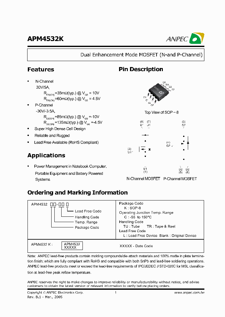 APM4532KC-TUL_3198292.PDF Datasheet