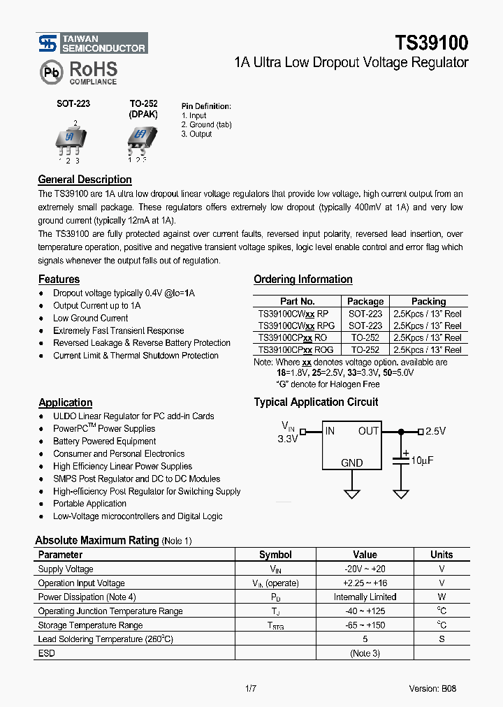 TS39100CPRO_3203514.PDF Datasheet