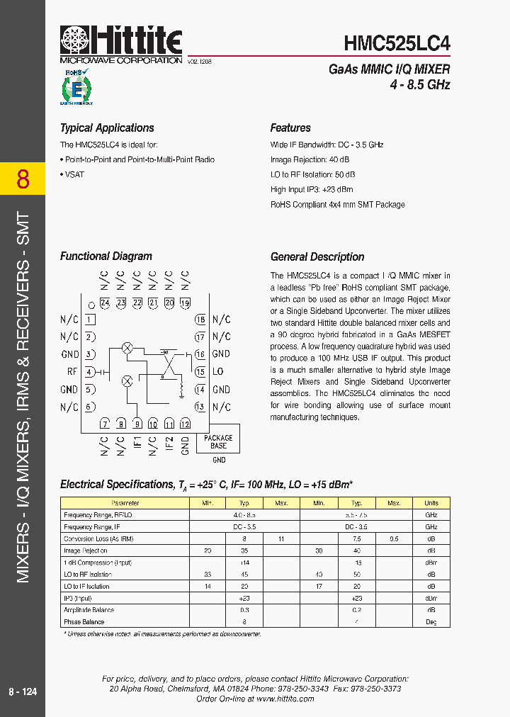HMC525LC409_3207798.PDF Datasheet