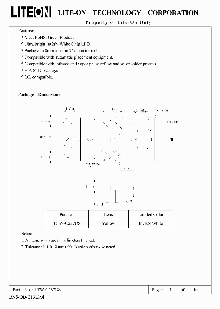 LTW-C237DS_3229166.PDF Datasheet