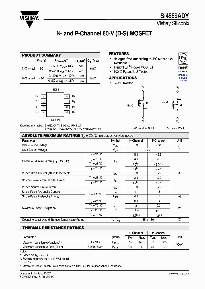 SI4559ADY-T1-E3_3232485.PDF Datasheet