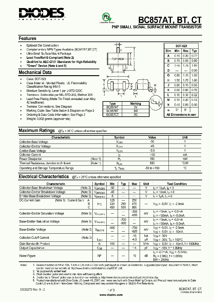 BC857AT-7-F_3272712.PDF Datasheet