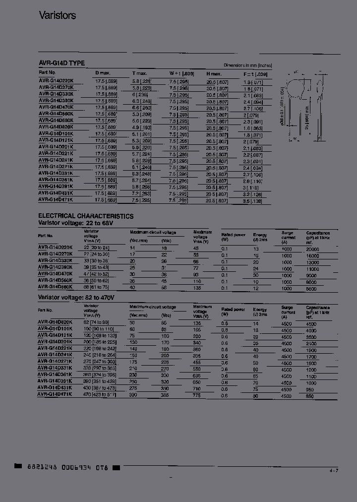 AVR-G14D390K_3278231.PDF Datasheet