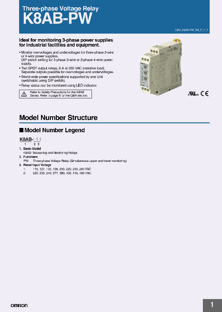 K8AB-PW1_3291120.PDF Datasheet