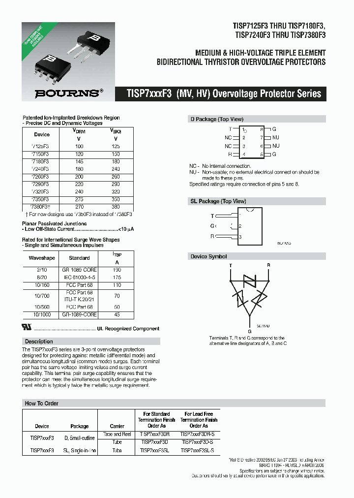 TISP7260F3D_3291287.PDF Datasheet