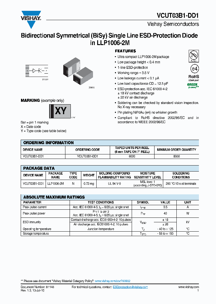 VCUT03B1-DD1_3295064.PDF Datasheet