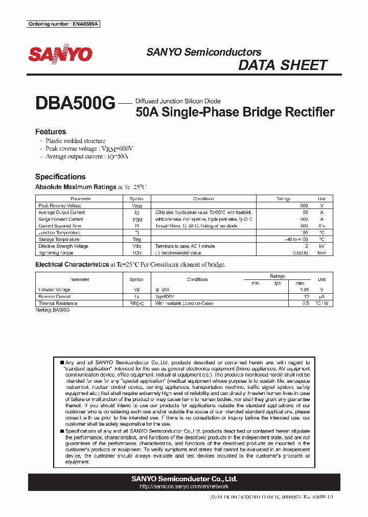 DBA500G_3302108.PDF Datasheet