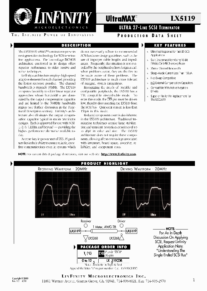 LX5119CDBT_3297514.PDF Datasheet