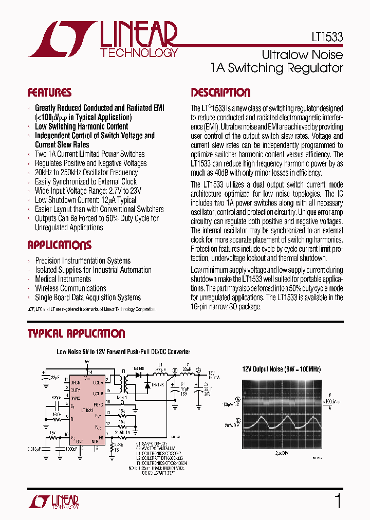 LT1533IS_3304139.PDF Datasheet