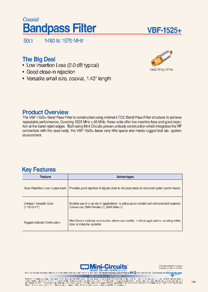 VBF-1525_3319281.PDF Datasheet