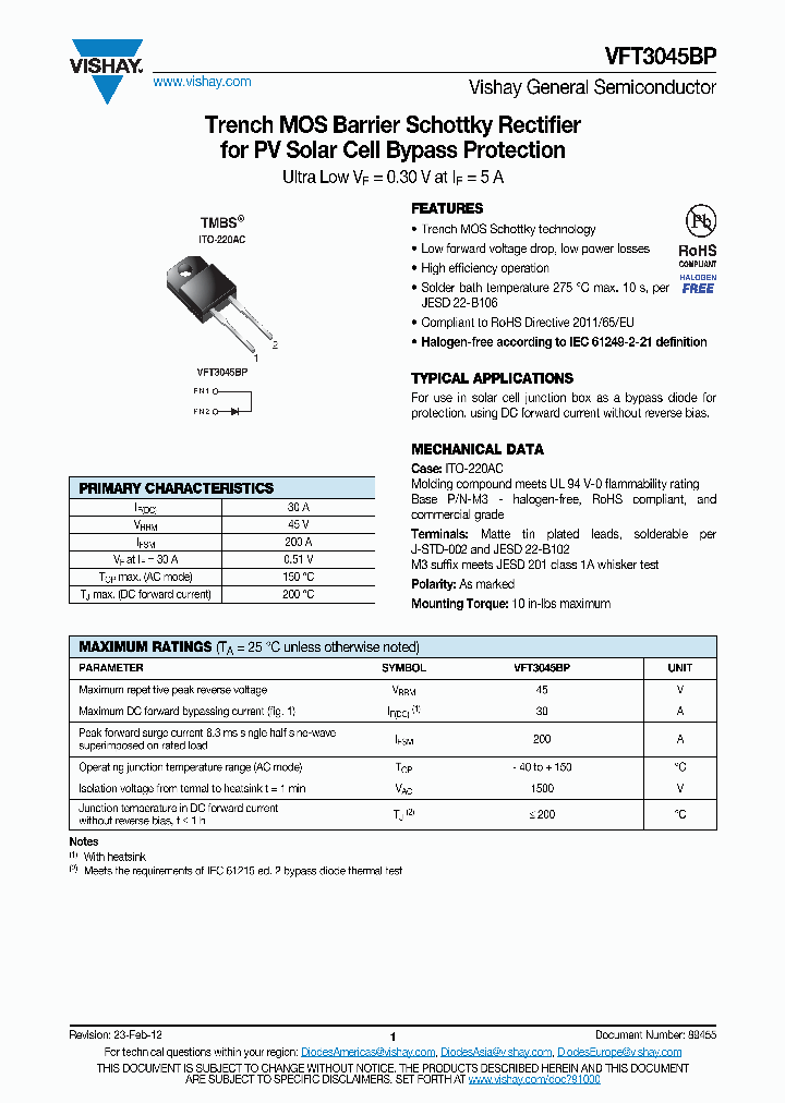 VFT3045BP-M34W_3328445.PDF Datasheet