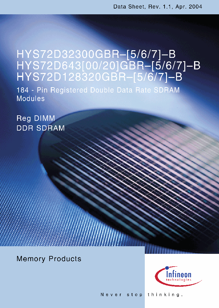 HYS72D64320GBR-7-B_3329253.PDF Datasheet