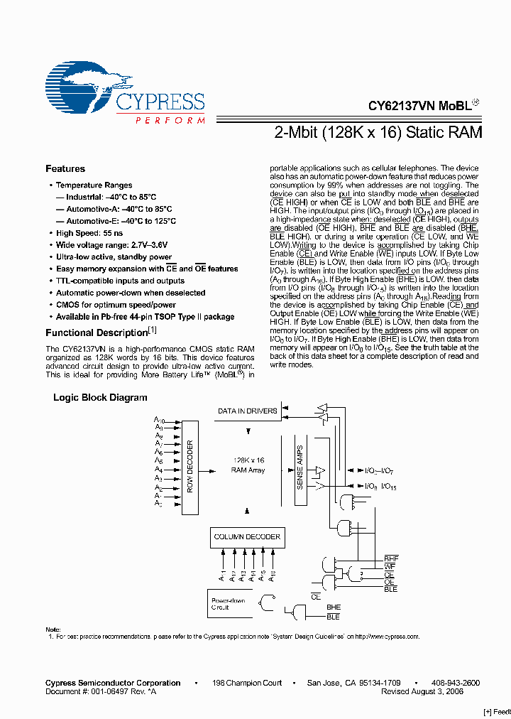 CY62137VNLL-70ZSXA_3357341.PDF Datasheet