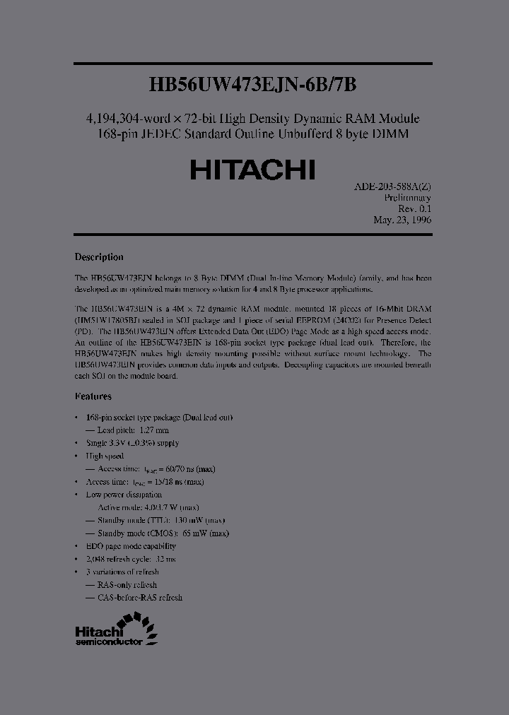 HB56UW473EJN-7B_3374244.PDF Datasheet