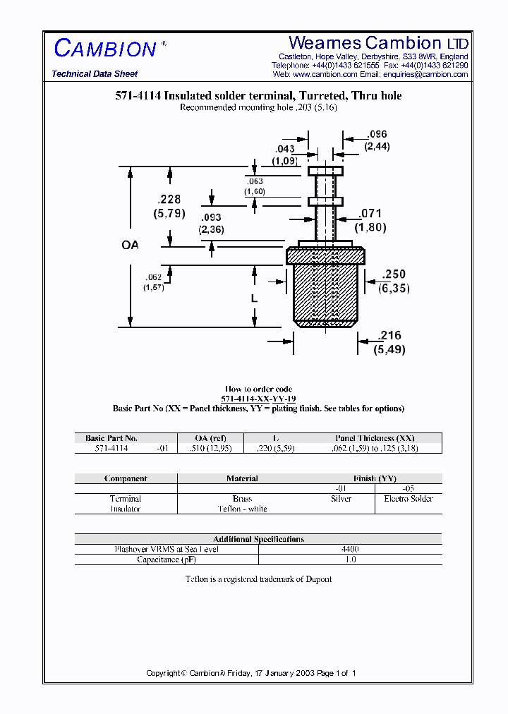 571-4114_3374982.PDF Datasheet
