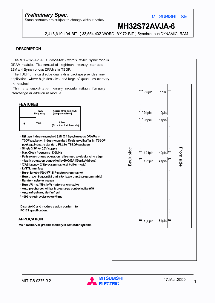 MH32S72AVJA-6_3379551.PDF Datasheet
