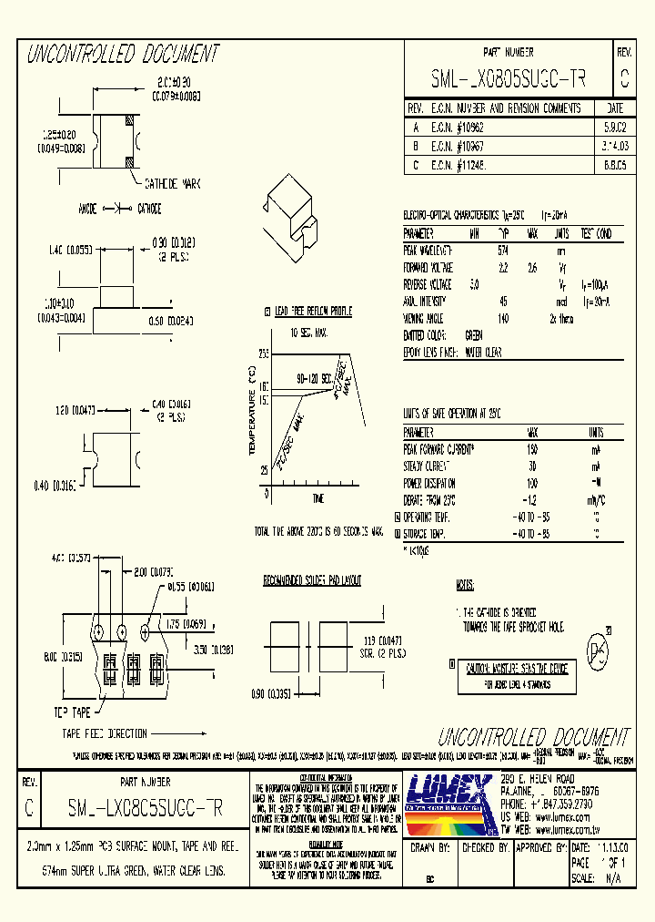 SML-LX0805SUGC-TR_3394650.PDF Datasheet