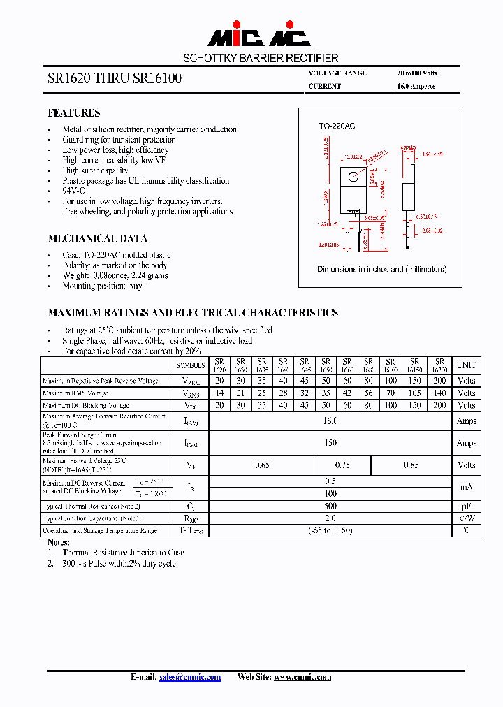 SR16200_3405236.PDF Datasheet