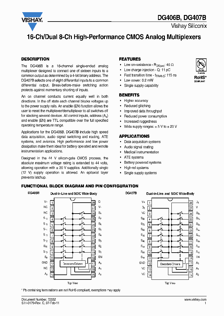 DG406BDN-T1-E3_3420088.PDF Datasheet