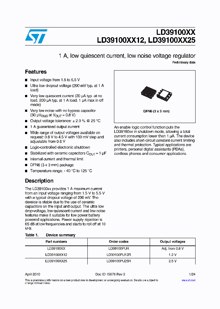 LD39100PU15R_3426658.PDF Datasheet