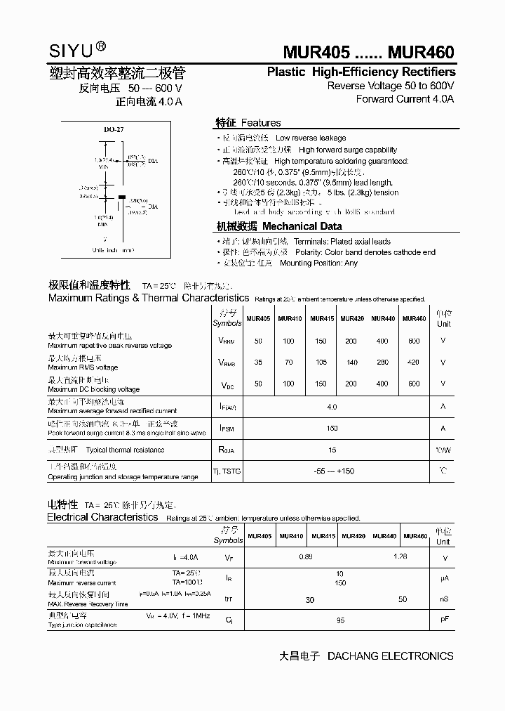 MUR405_3426476.PDF Datasheet