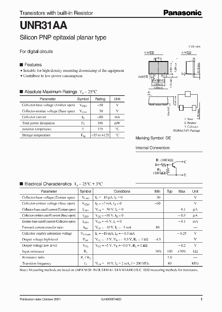 UNR31AA_3427896.PDF Datasheet