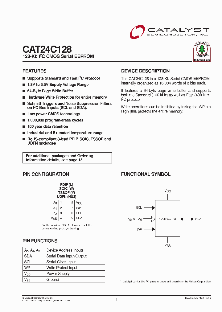 CAT24C128WE-GT3_3456675.PDF Datasheet