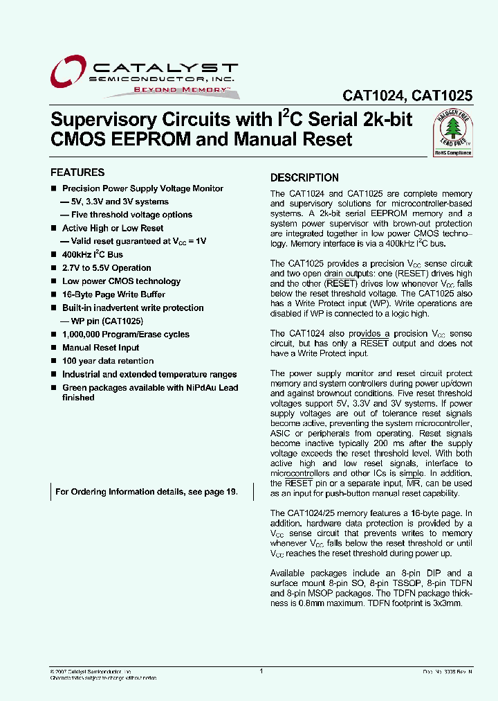 CAT1024WI-45T3_3461865.PDF Datasheet