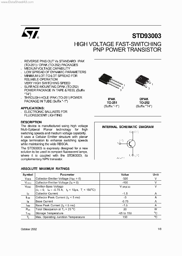 STD93003_3468686.PDF Datasheet