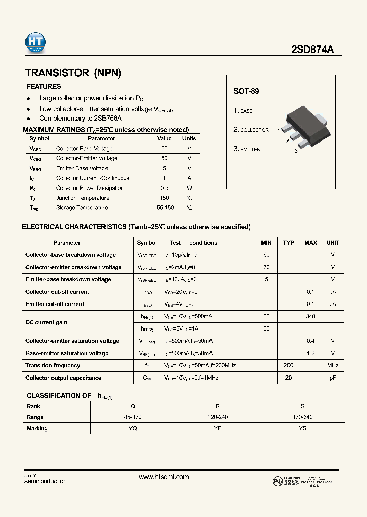 2SD874A_3501652.PDF Datasheet