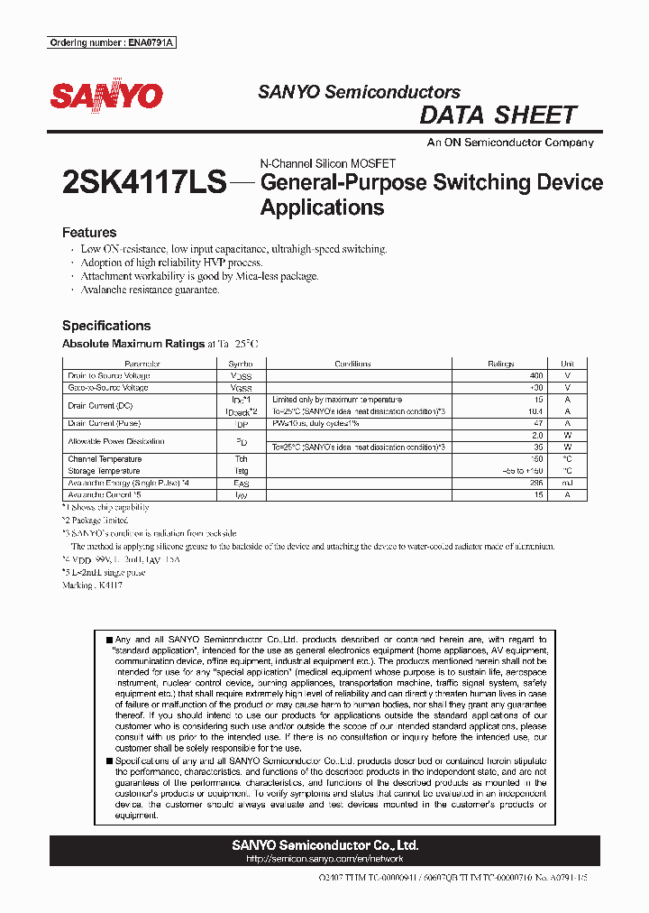 2SK4117LS_3535044.PDF Datasheet