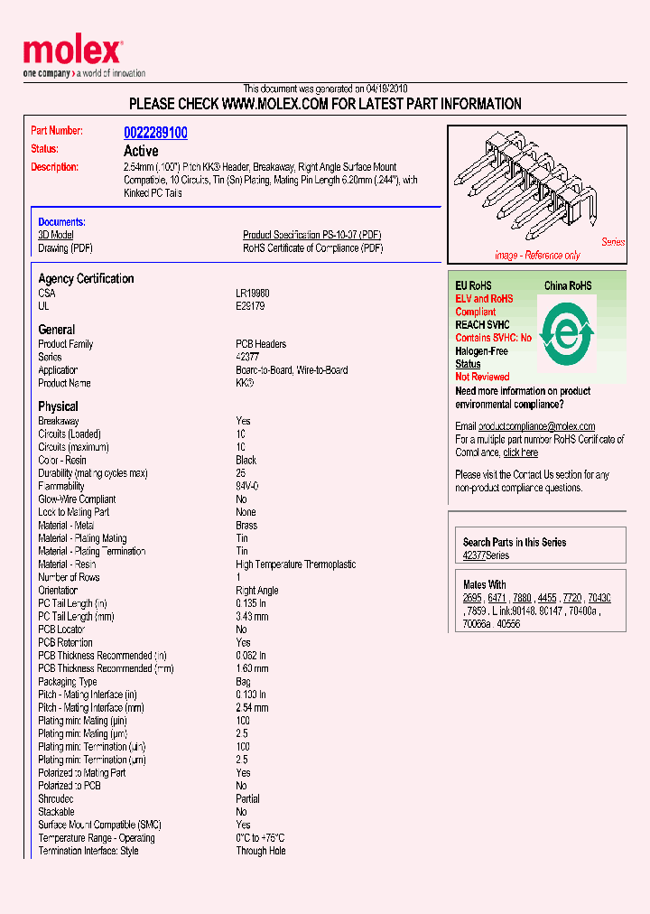 22-28-9100_3570051.PDF Datasheet