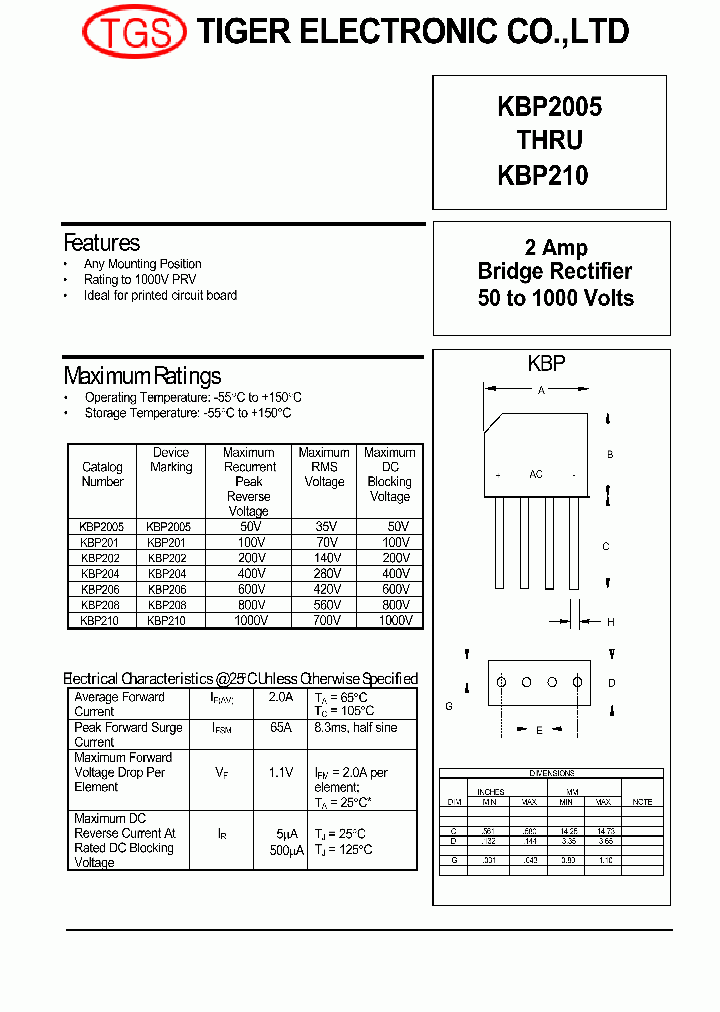 KBP206_3595771.PDF Datasheet