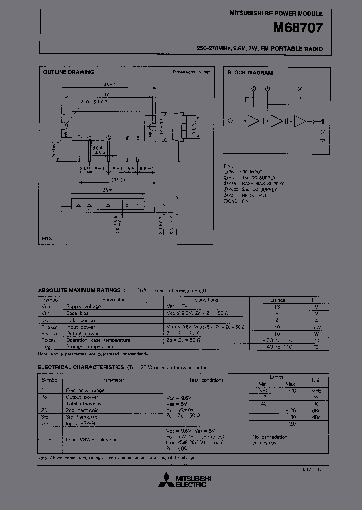 M68707_3595911.PDF Datasheet