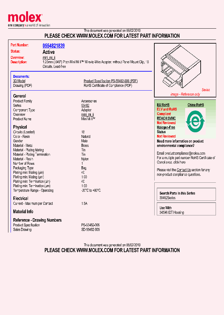 55482-1839_3597384.PDF Datasheet