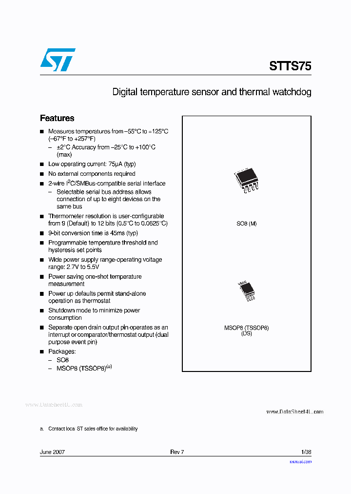 STTS75_3654369.PDF Datasheet