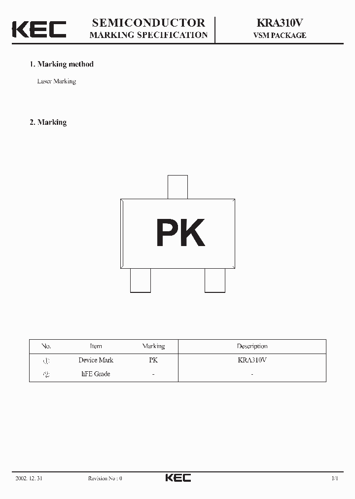 KRA310V_3658840.PDF Datasheet