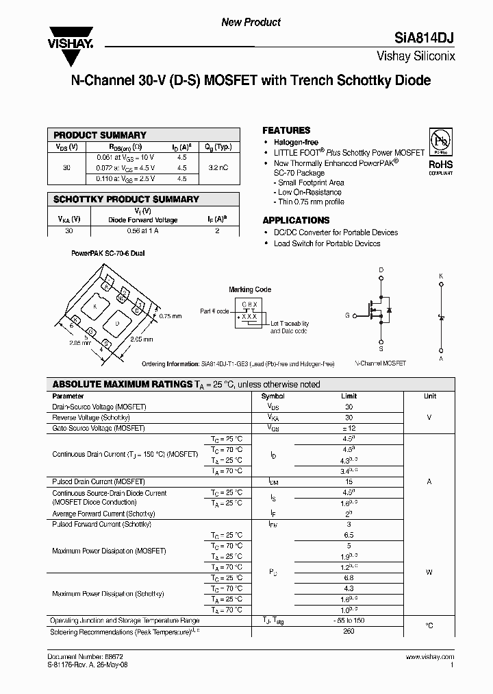 SIA814DJ_3659078.PDF Datasheet