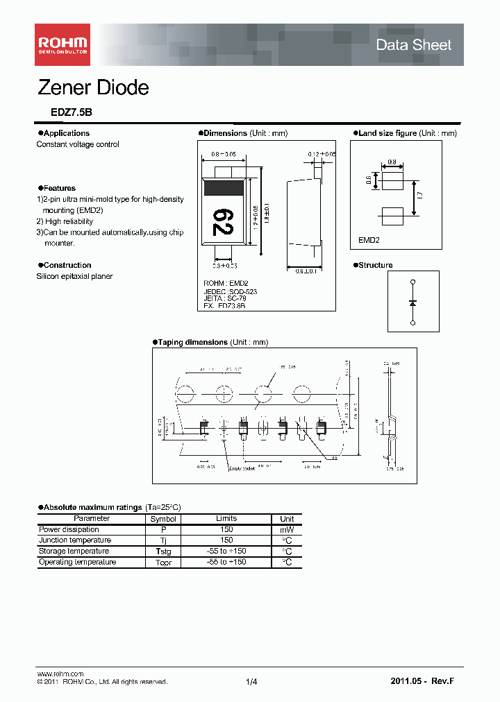 EDZ75B11_3659235.PDF Datasheet