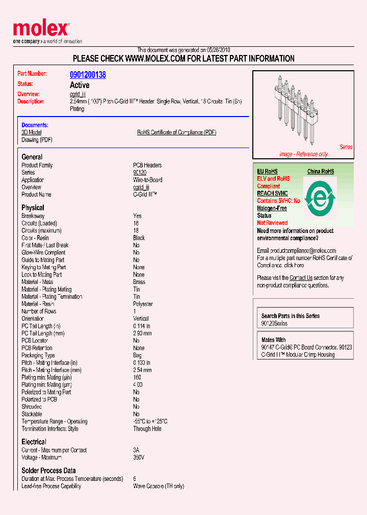 0901200138_3660558.PDF Datasheet