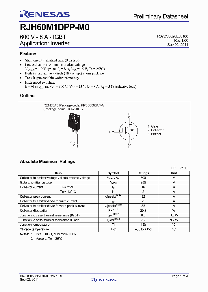 RJH60M1DPP-M0_3674421.PDF Datasheet