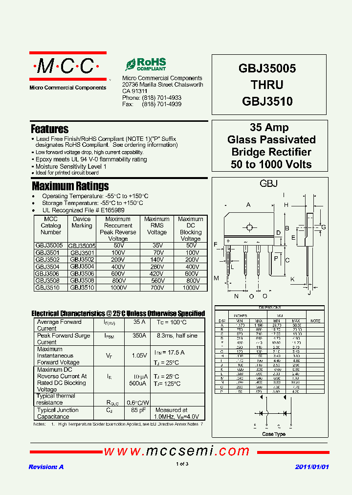 GBJ3500511_3678960.PDF Datasheet