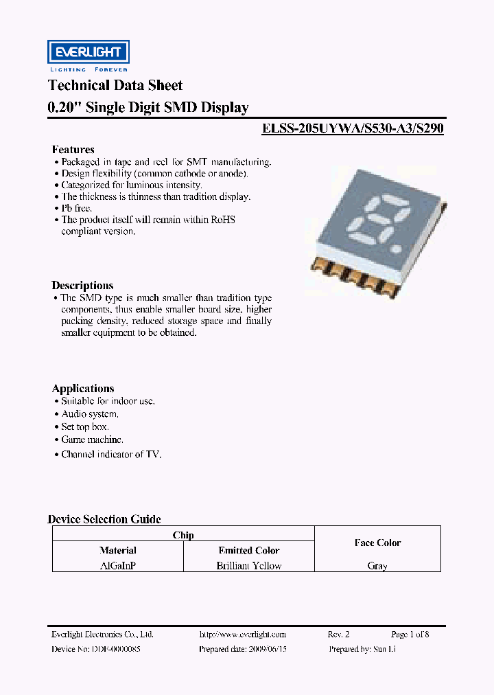 ELSS-205UYWA_3690745.PDF Datasheet