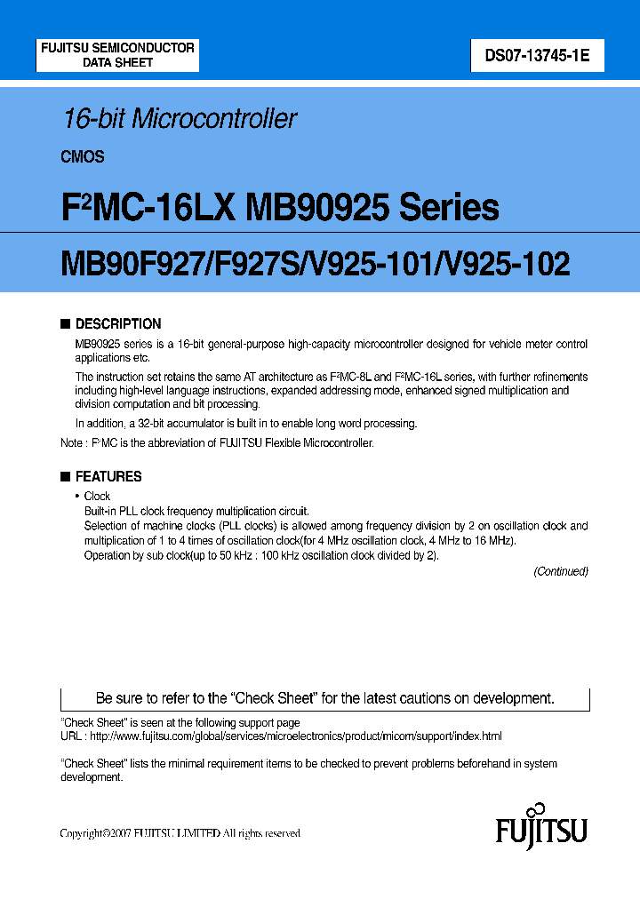 MB90F927PF-GE1_3696127.PDF Datasheet