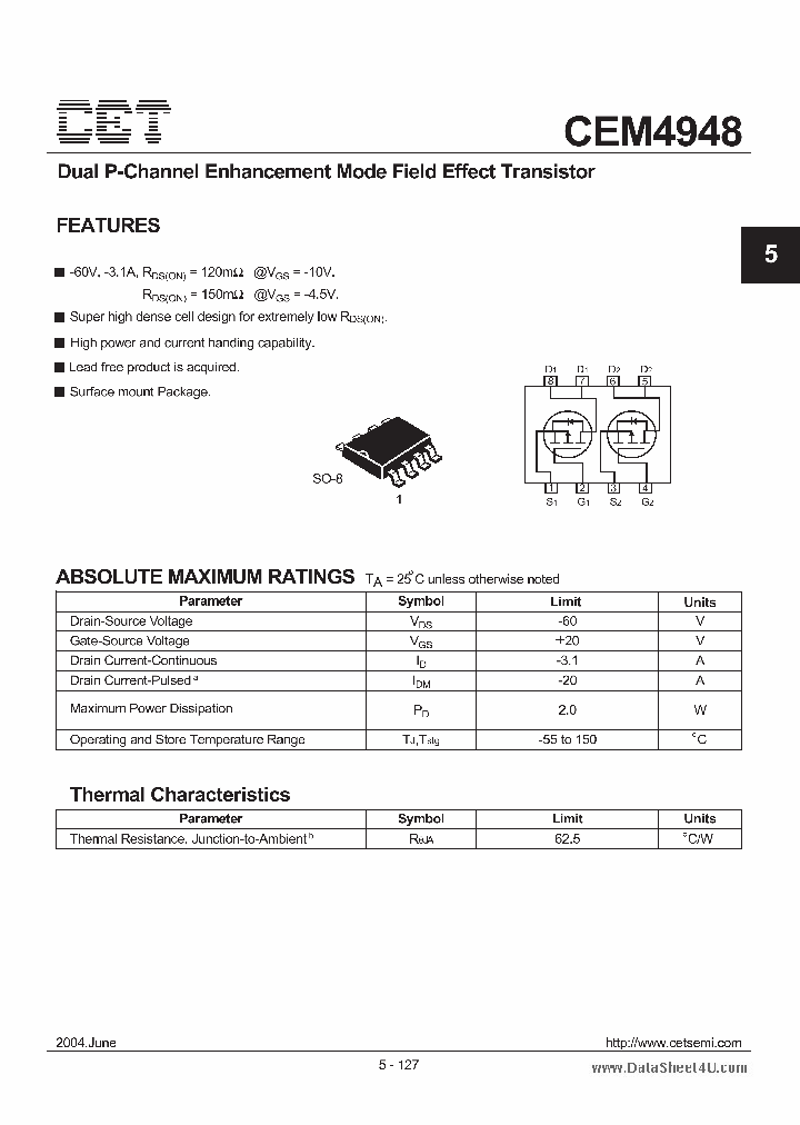 CEM4948_3751706.PDF Datasheet