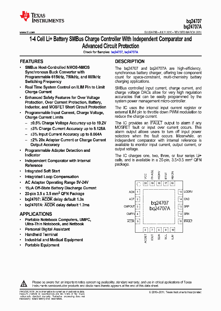 BQ24707RGRT_3748641.PDF Datasheet