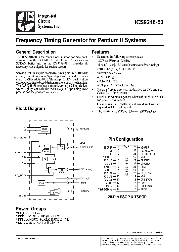 ICS9248YG-50LF_3751779.PDF Datasheet